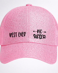 BEST EVER π BIG SISTER Ponytail Cap