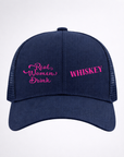 REAL WOMEN DRINK WHISKEY π₯ Ponytail Cap