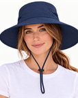 MIDNIGHT BLUE Unisex Wide Brim Hat