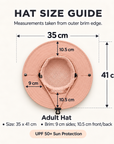 BLUSH Unisex Wide Brim Hat