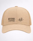 WEEKENDS COFFEE & DOGS ๐ถ Ponytail Cap