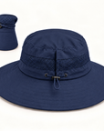 MIDNIGHT BLUE Unisex Wide Brim Hat