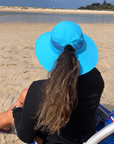 ISLAND BLUE Unisex Wide Brim Hat