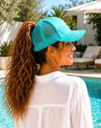 Ocean Mist Ponytail Cap