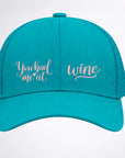 YOU HAD ME AT WINE π· Ponytail Cap