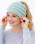 MINT Ponytail Beanie