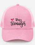 TINY ๐ธ TEENAGER Ponytail Cap