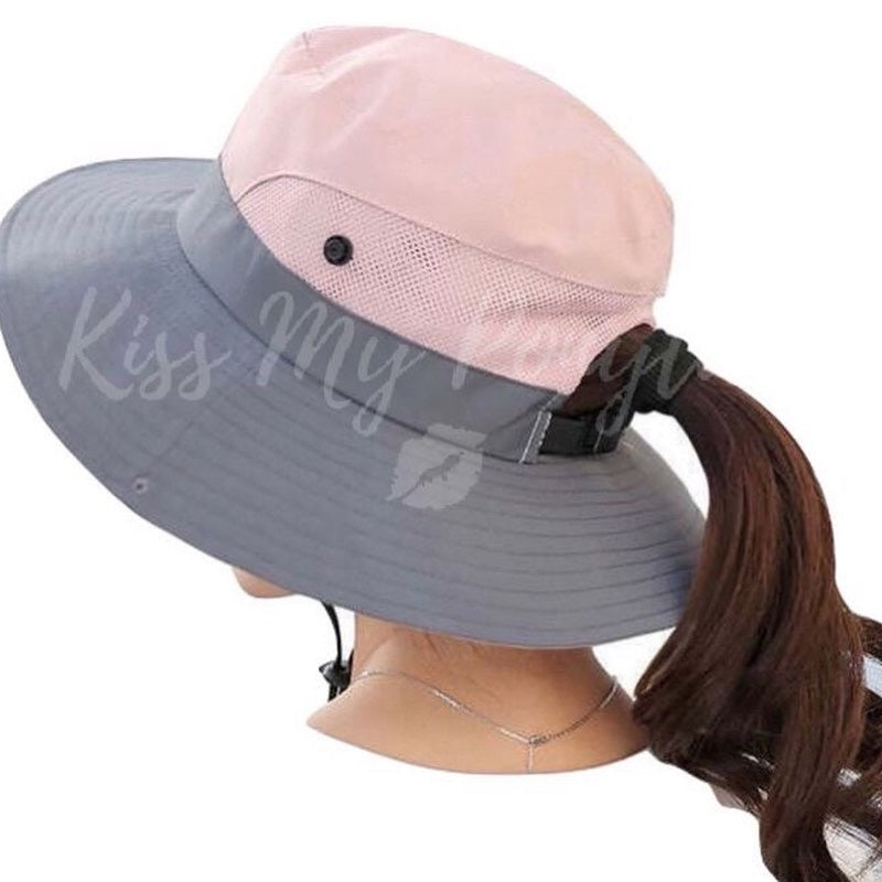 PINK Unisex Wide Brim Hat