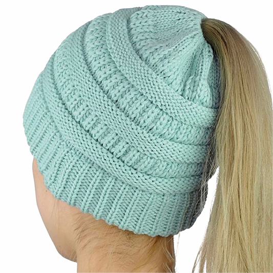 MINT Ponytail Beanie