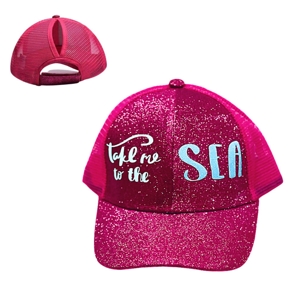 TAKE ME TO THE SEA 🌊 Ponytail Cap