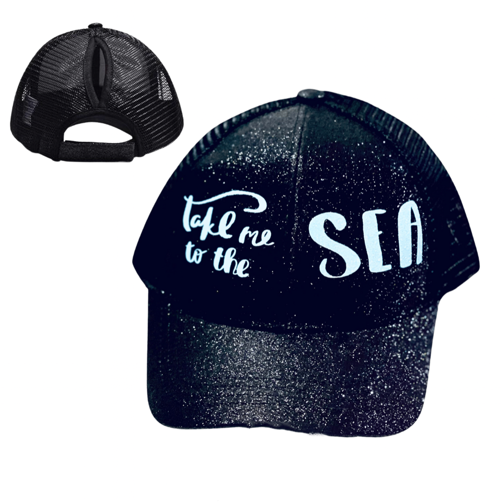 TAKE ME TO THE SEA 🌊 Ponytail Cap