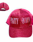 PARTY QUEEN ๐ธ Ponytail Cap