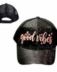 GOOD π VIBES Ponytail Cap