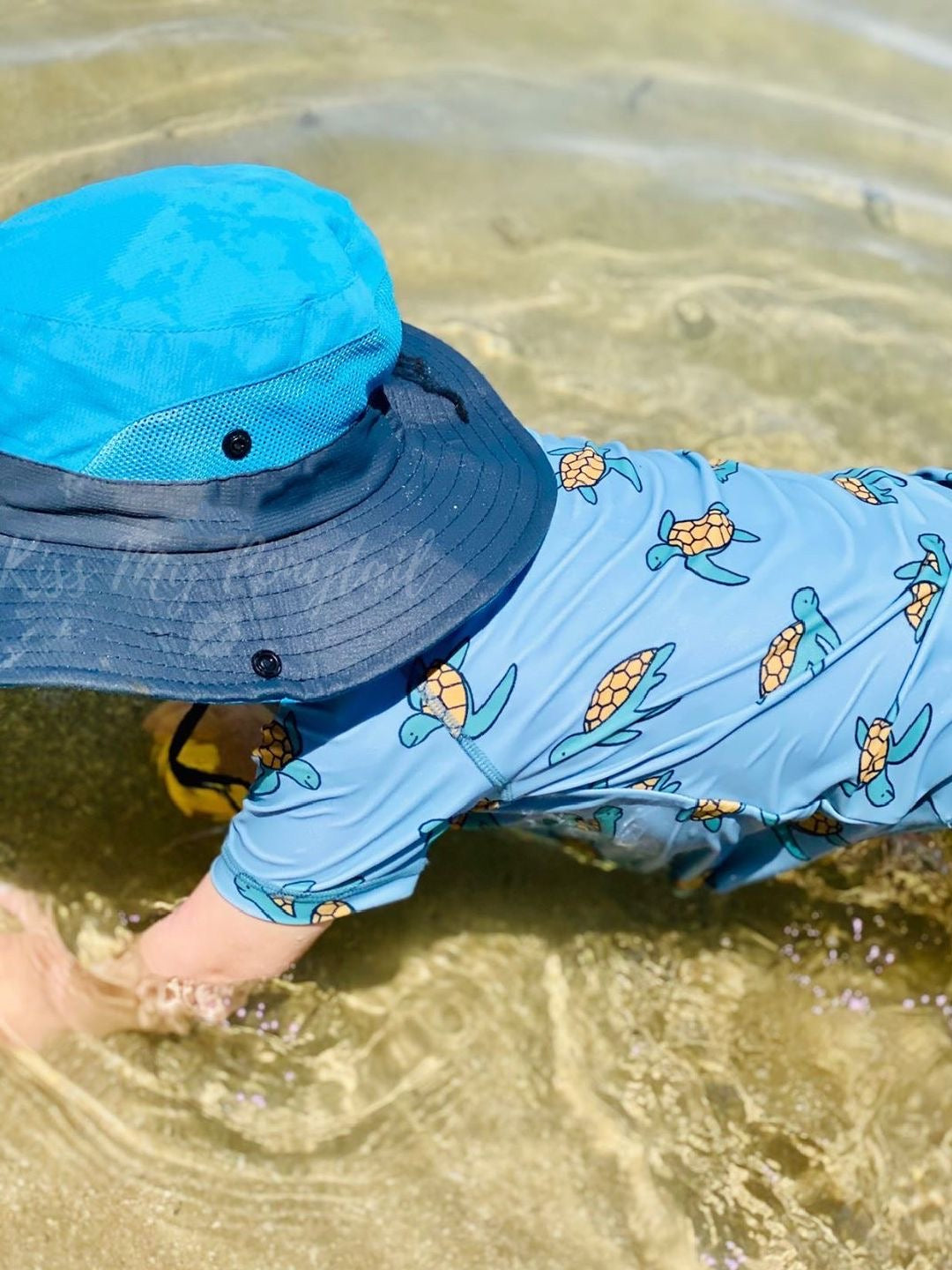 KIDS BLUE Unisex Wide Brim Hat
