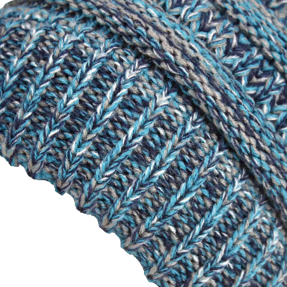 TEAL Ponytail Beanie