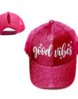 GOOD π VIBES Ponytail Cap