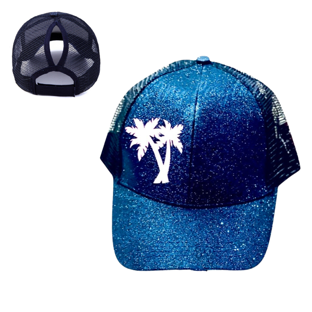 PALM TREE 🌴 Ponytail Cap