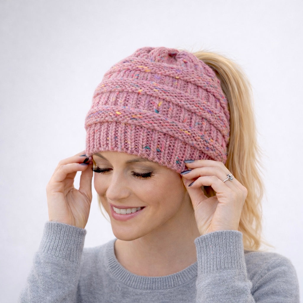 Ponytail Beanies