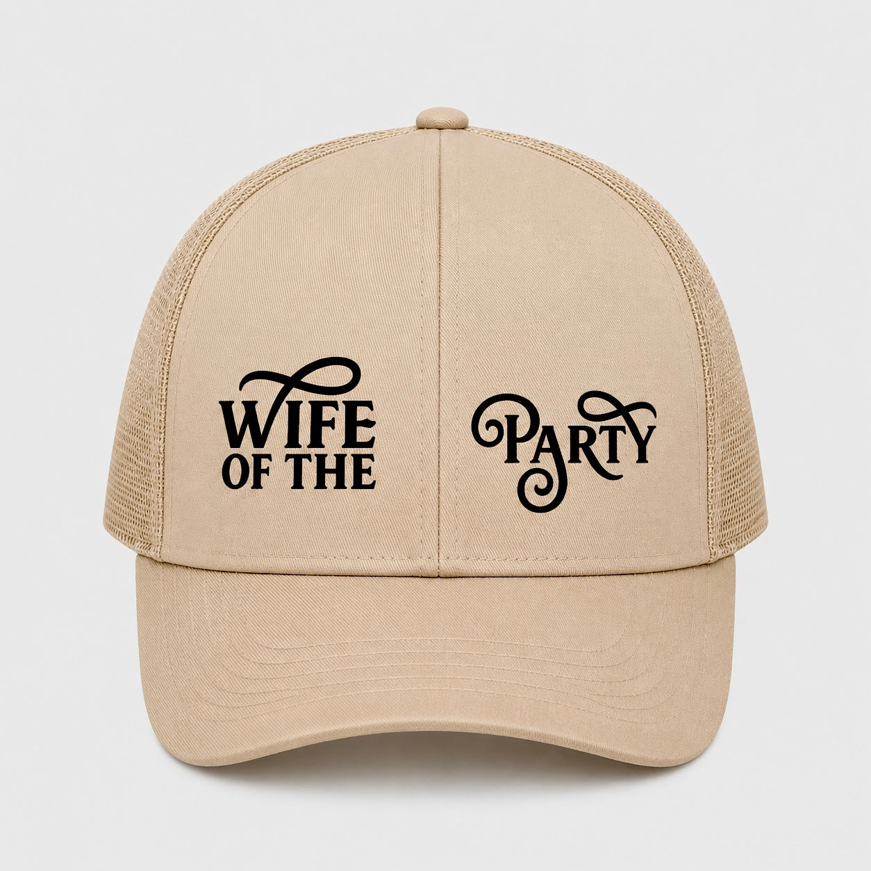 WIFE OF THE PARTY 🎉 Ponytail Cap