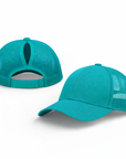 I BELIEVE IN MERMAIDS & UNICORNS Ponytail Cap