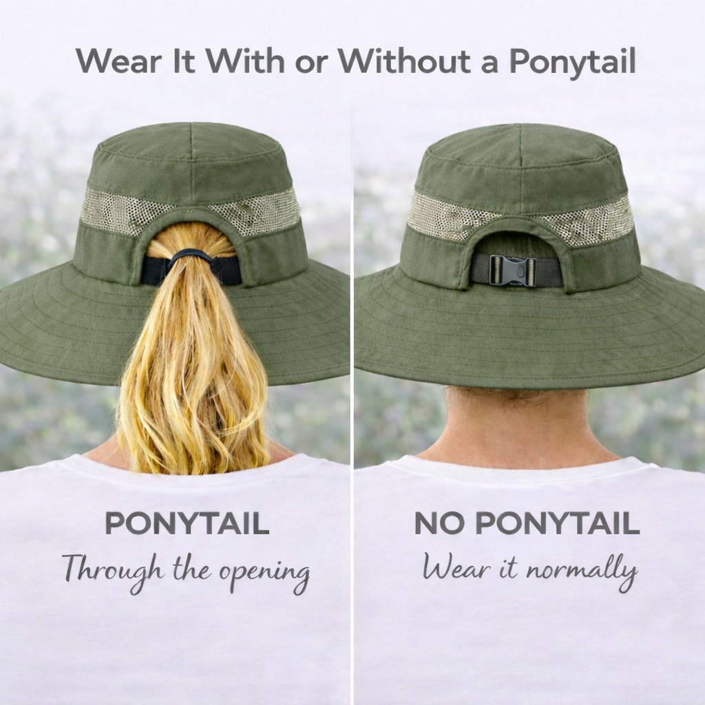 ARMY Unisex Wide Brim Hat