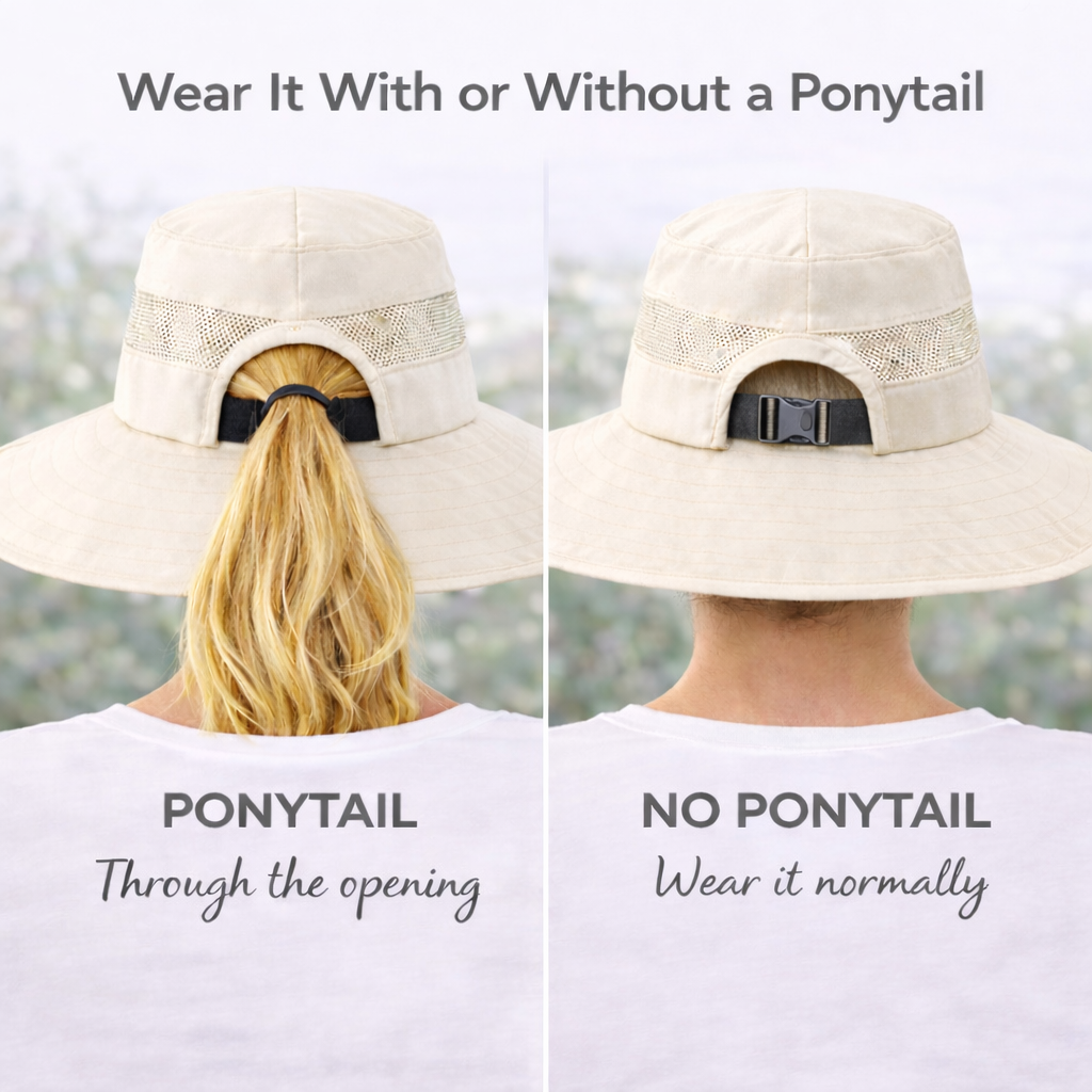 CREAM Unisex Wide Brim Hat