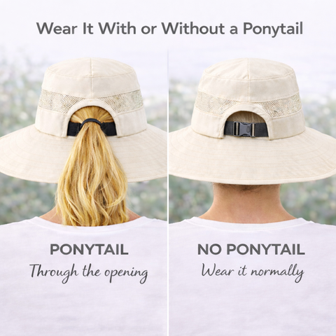 CREAM Unisex Wide Brim Hat