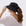 BLACK Unisex Wide Brim Hat