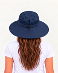 MIDNIGHT BLUE Unisex Wide Brim Hat