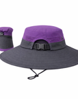 KIDS PURPLE Unisex Wide Brim Hat