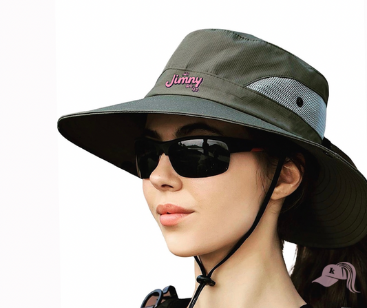 Army Green Wide Brim Jimny Hat