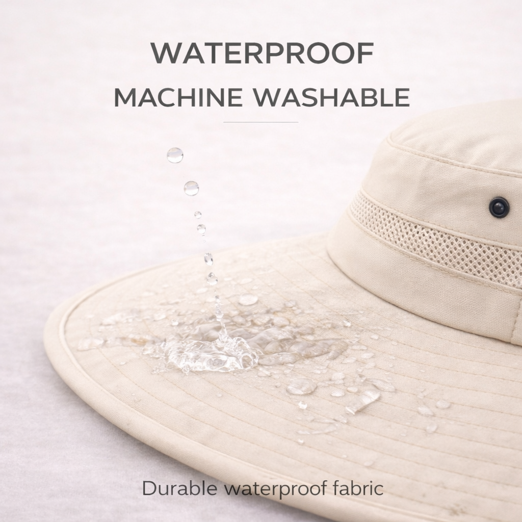 CREAM Unisex Wide Brim Hat