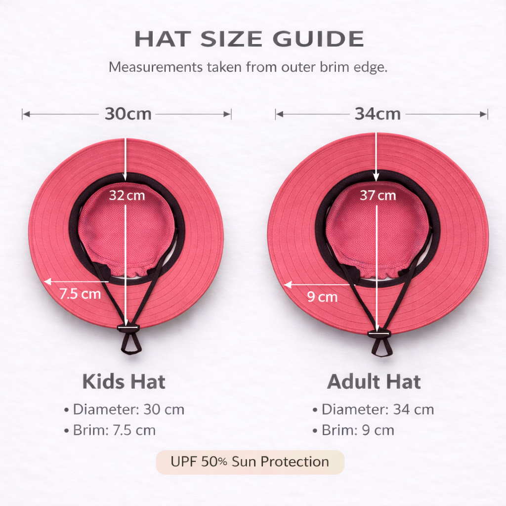 KIDS WATERMELON Unisex Wide Brim Hat