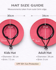 KIDS WATERMELON Unisex Wide Brim Hat
