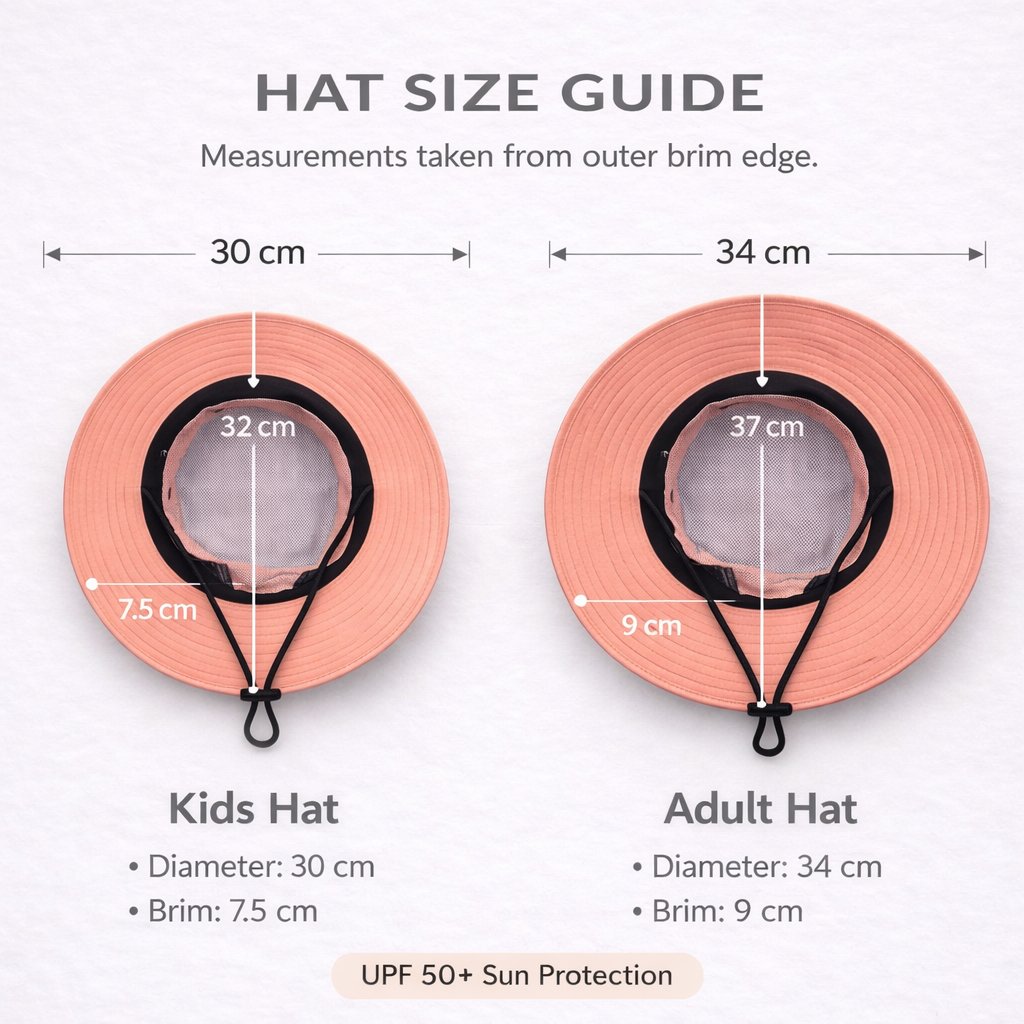 PINK Unisex Wide Brim Hat