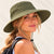 Sage Green Unisex Wide Brim Hat