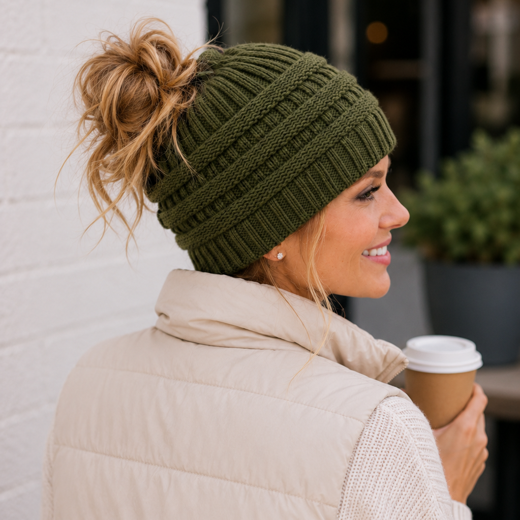 WILLOW Ponytail Beanie