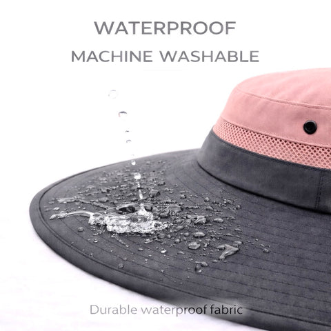 PINK Unisex Wide Brim Hat