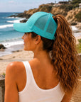 Ocean Mist Ponytail Cap