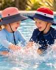 KIDS RED/NAVY Unisex Wide Brim Hat