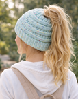 MINT Ponytail Beanie
