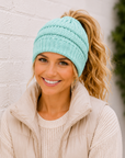 MINT Ponytail Beanie