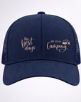 THE BEST DAYS ⛺️ ARE SPENT CAMPING Ponytail Cap