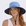 BLUE Unisex Wide Brim Hat