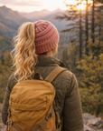 BLUSH Ponytail Beanie