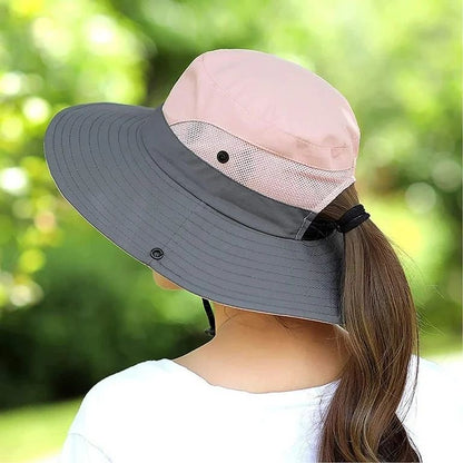 PINK Unisex Wide Brim Hat