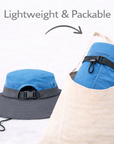 KIDS BLUE Unisex Wide Brim Hat