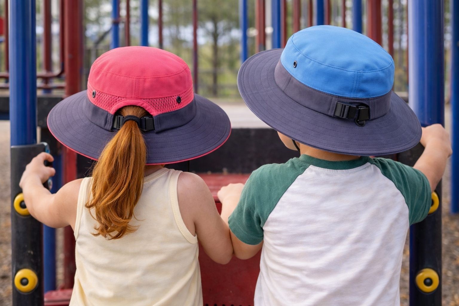 KIDS WATERMELON Unisex Wide Brim Hat