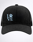 LOVE PAWPRINT 🩵 Ponytail Cap
