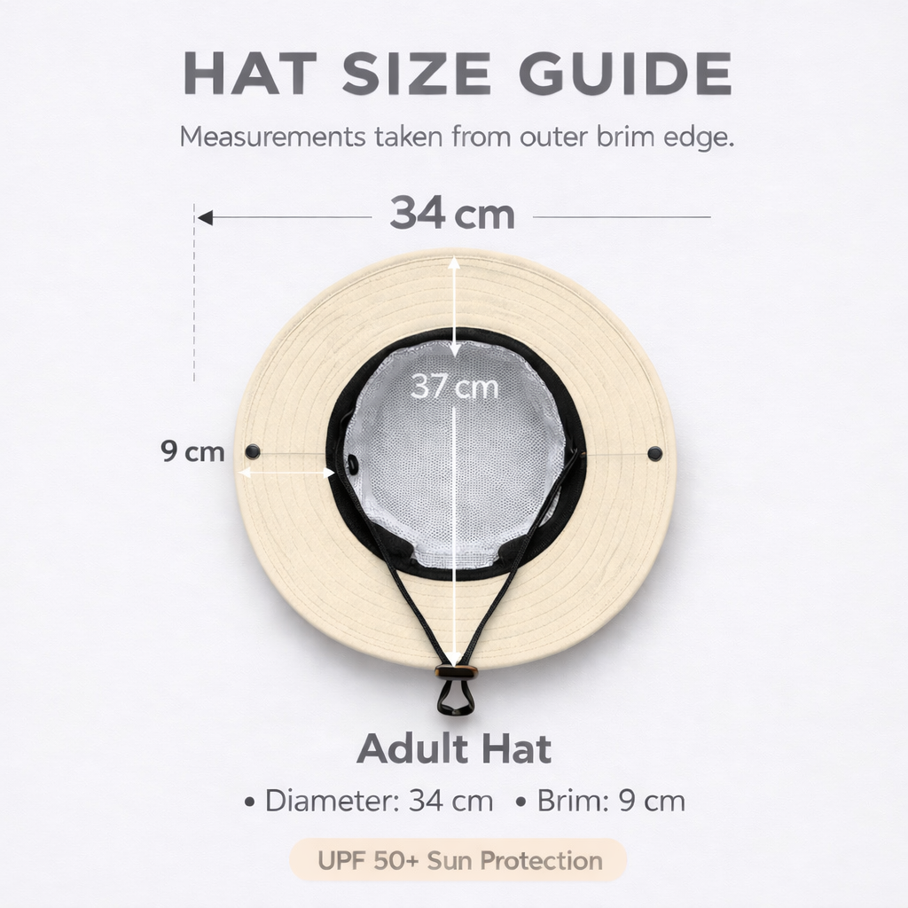 CREAM Unisex Wide Brim Hat